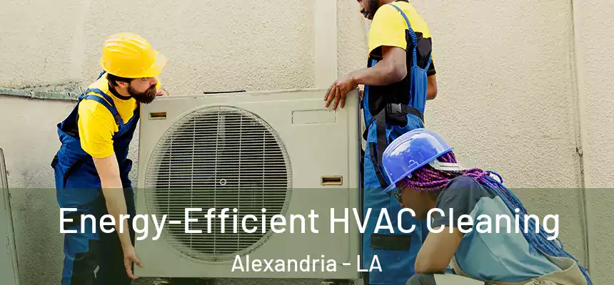  Energy-Efficient HVAC Cleaning Alexandria - LA