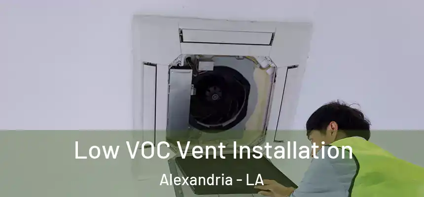  Low VOC Vent Installation Alexandria - LA